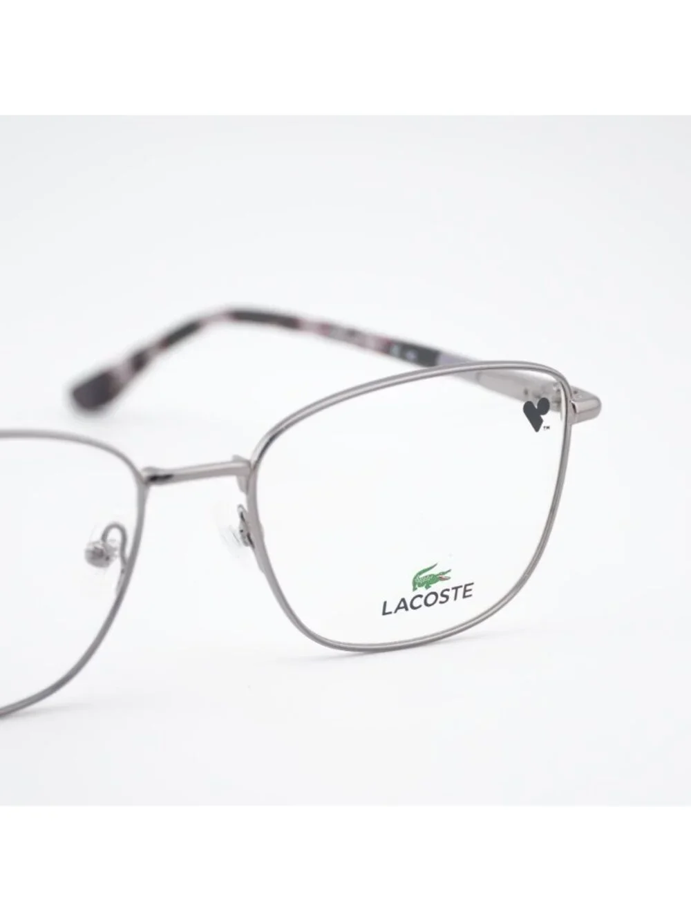 Lacoste L2317 033 Eyeglasses Gunmetal 54mm Rectangle Frame